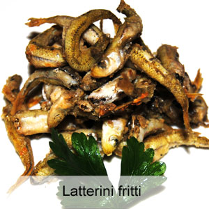 croccanti pesciolini latterini fritti in padella