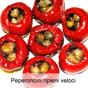 ricetta peperoncini ripeni con alici, capperi e olive