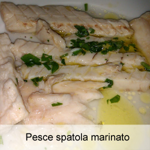 ricetta pesce spatola marinato