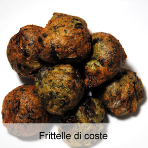 La ricette delle frittelle di bieta da coste