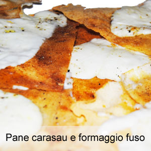 ricetta pane carasao con formaggio fuso stracchino crescenza certosa