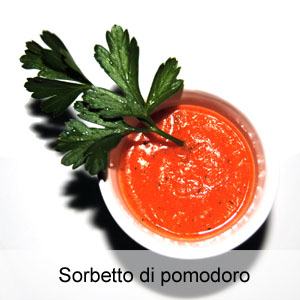 ricetta sorbetto di pomodoro