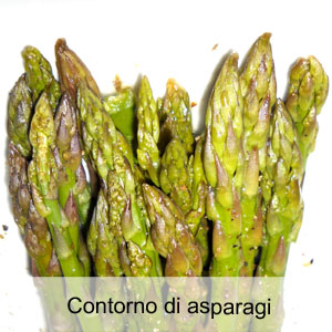 ricetta contorno a base di asparagi