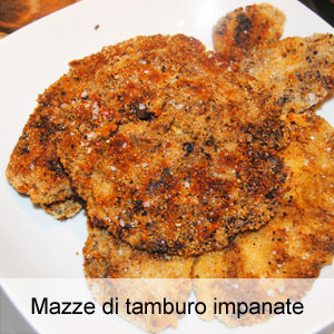 ricetta mazze di tamburo fritte e impanate