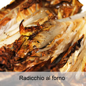 ricetta radicchio cotto al forno