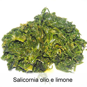 ricetta salicornia olio e limone