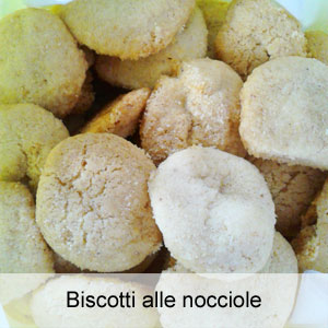 ricetta biscotti alle nocciole