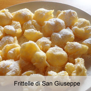 frittelle di San Giuseppe per la festa del papà