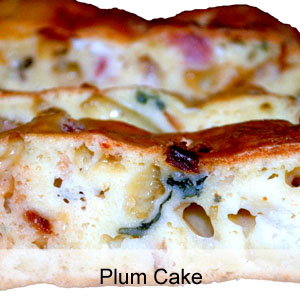 ricetta plum cake