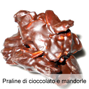 ricetta praline cioccolato mandorle