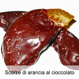 ricetta scorze arancia con cioccolato