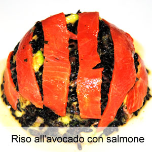 ricetta risotto con avocado e salmone affumicato