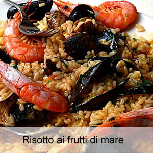 ricetta risotto frutti di mare