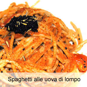 ricetta pasta con uova di lompo e bottarga