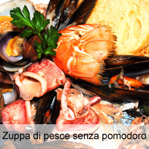 ricetta zuppa bianca di pesce