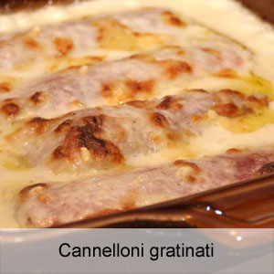 ricetta cannelloni gratinati al forno