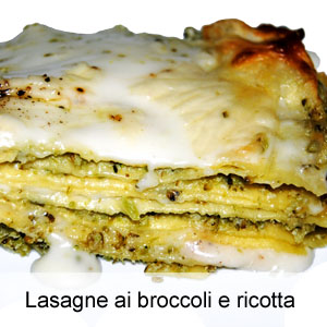 ricetta lasagne con broccoli e ricotta