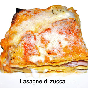 ricetta lasagne di zucca