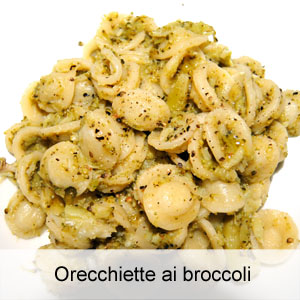 ricetta orecchiette ai broccoli