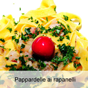 ricetta pasta con ravanelli