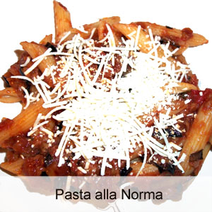 ricetta pasta alla norma con melanzane