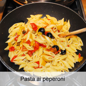 Pasta ai peperoni