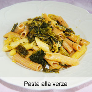 ricetta pasta verza