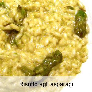 ricetta risotto agli asparagi