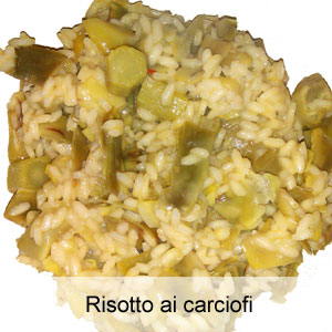 ricetta risotto carciofi