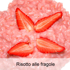 ricetta risotto alle fragole