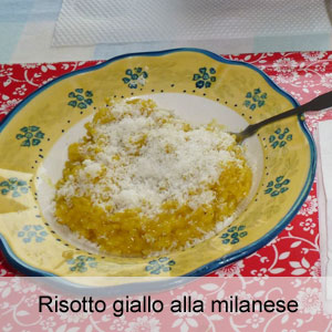 ricetta risotto giallo allo zafferano milanese