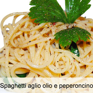ricetta pasta aglio, olio e peperoncino
