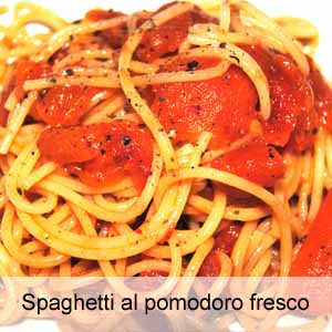 ricetta pasta al pomodoro fresco