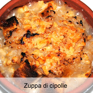 ricetta minestra di cipolle