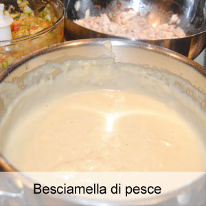 ricetta besciamella pesce