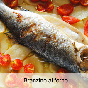 ricetta branzino al forno