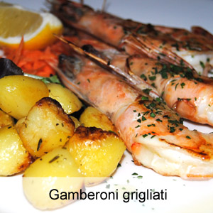 ricetta gaberoni grigliati