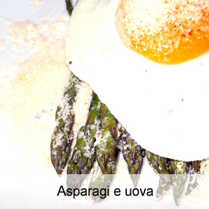 ricetta asparagi con le uova