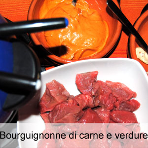 ricetta bourguignonne di carne con verdure