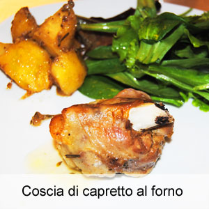 ricetta capretto al forno