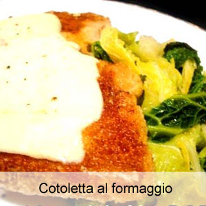 ricetta cotoletta al formaggio