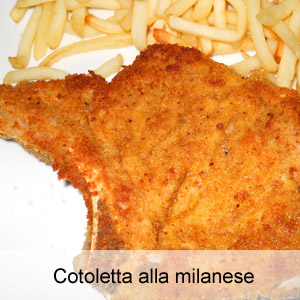 ricetta tipica cotoletta alla milanese