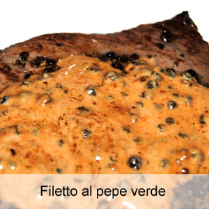 ricetta filetto al pepe verde