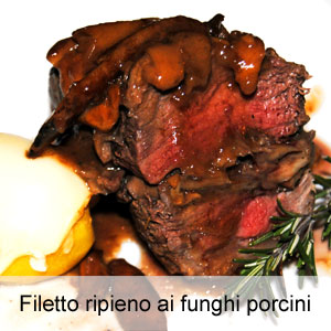 ricetta filetto ripieno ai funghi porcini