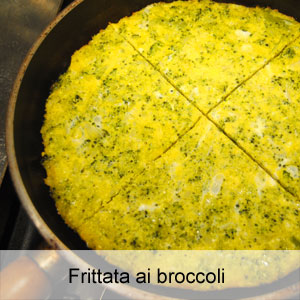 ricetta frittata ai broccoli e formaggio