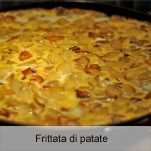ricetta frittata patate