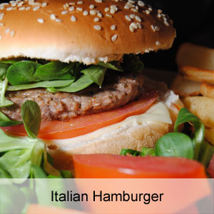 ricetta hamburger all'italiana