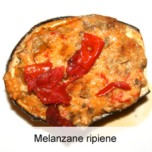 ricetta melanzane ripiene alla vicaiola