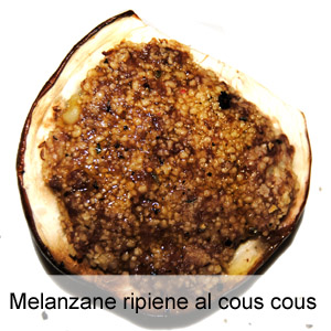 ricetta melanzane ripiene con couscous