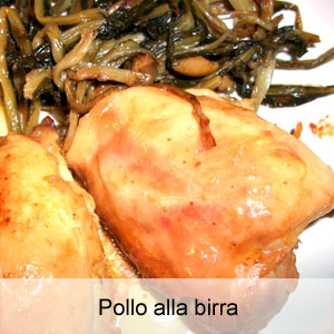 ricetta pollo alla birra